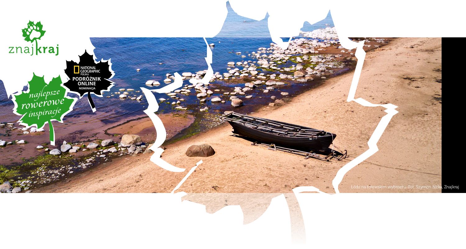 Łódź na łotewskim wybrzeżu