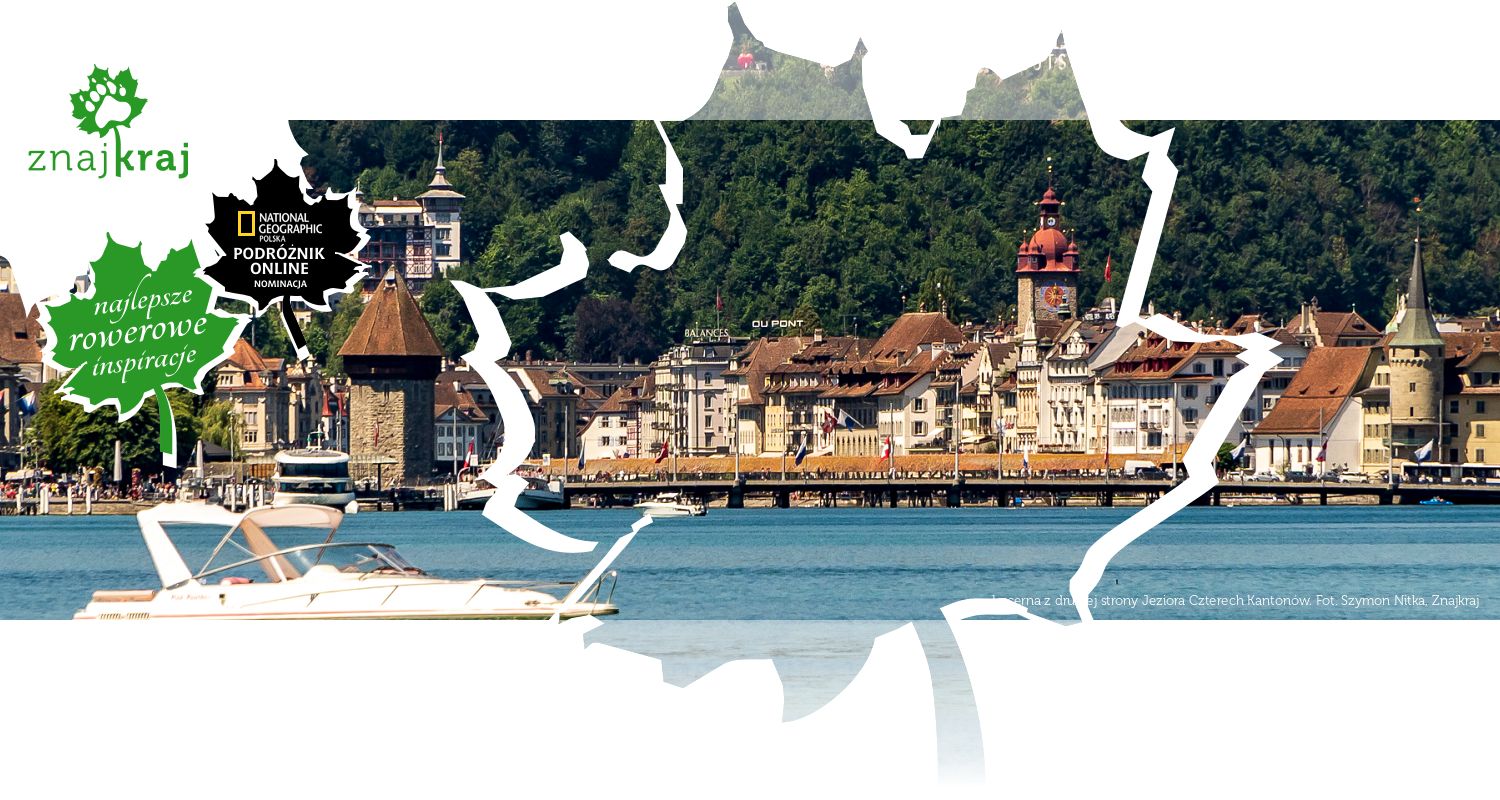 Lucerna z drugiej strony Jeziora Czterech Kantonów