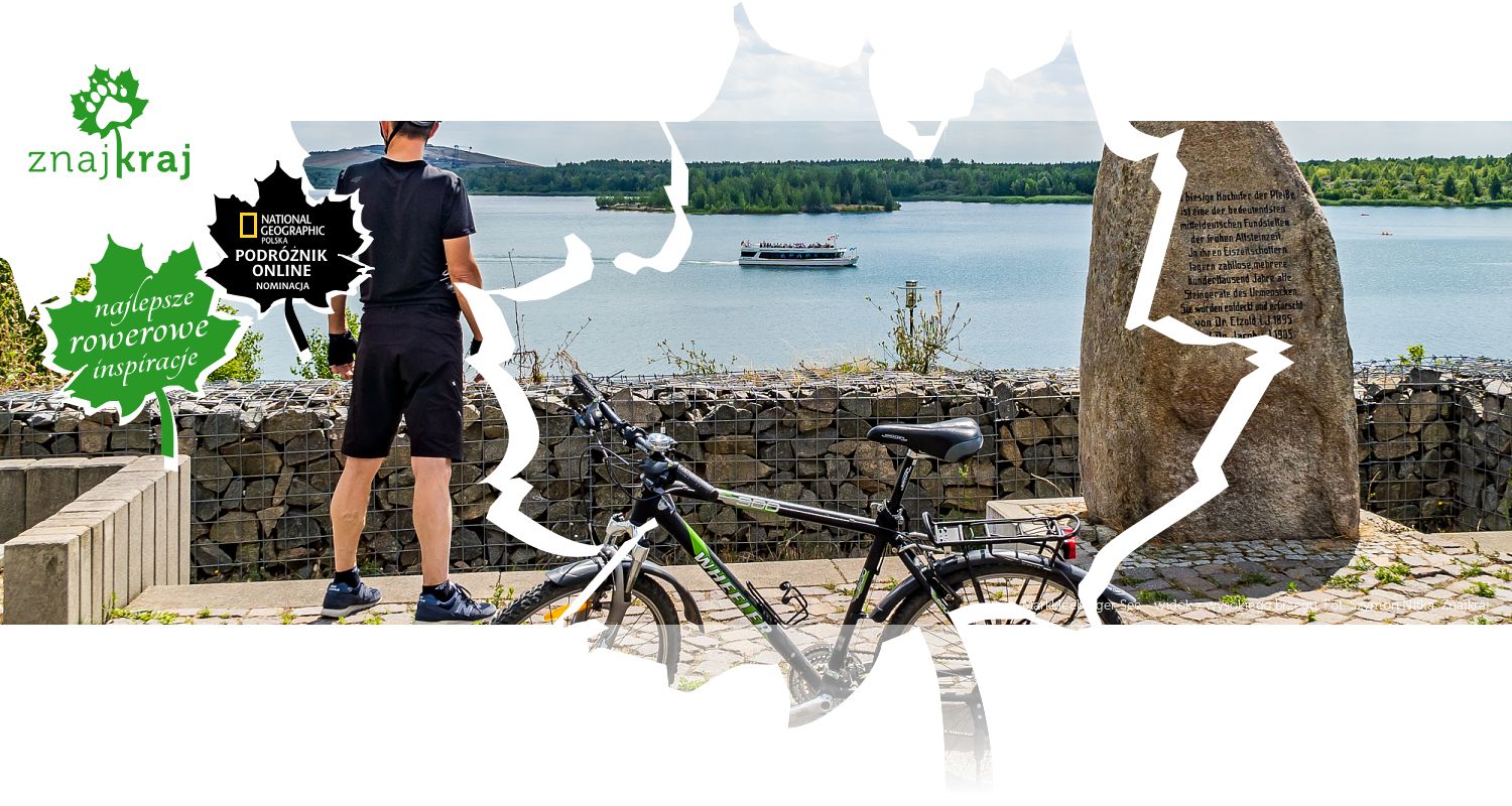 Markkleeberger See - widok z wysokiego brzegu