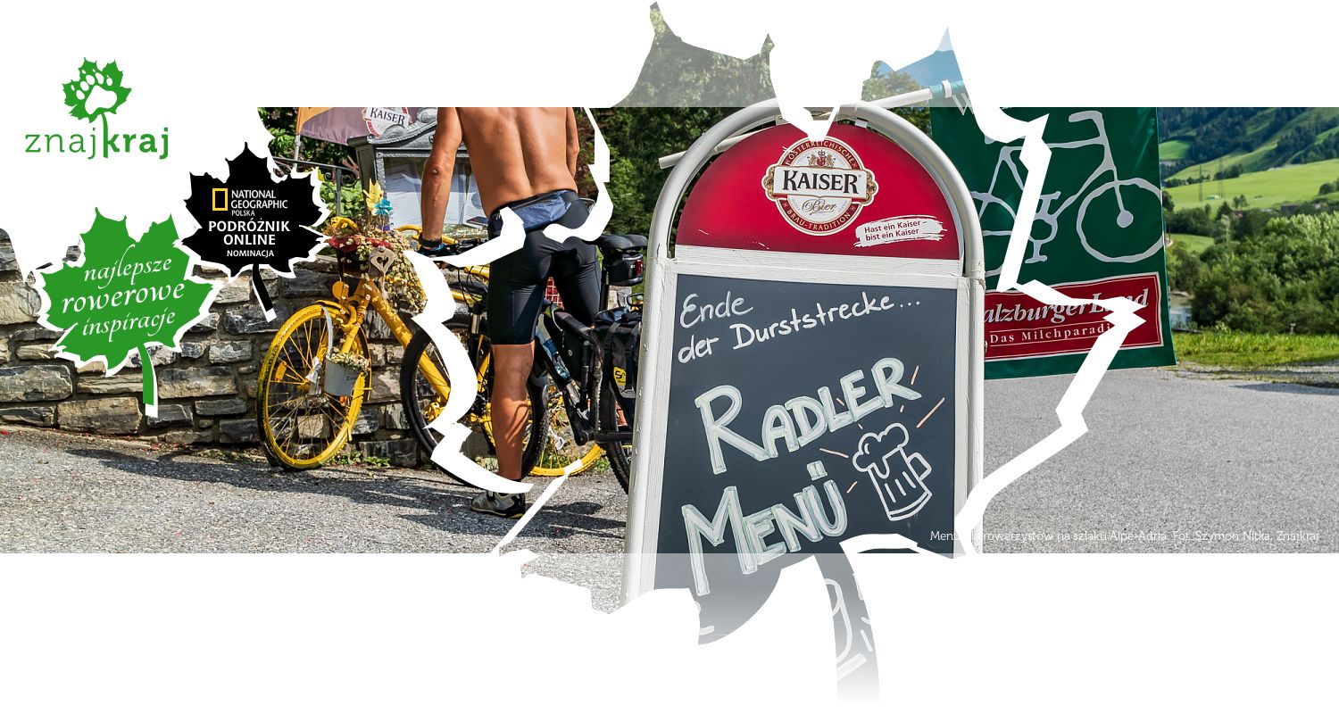 Menu dla rowerzystów na szlaku Alpe-Adria