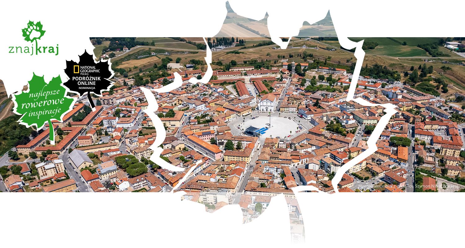Miasto Palmanova z góry