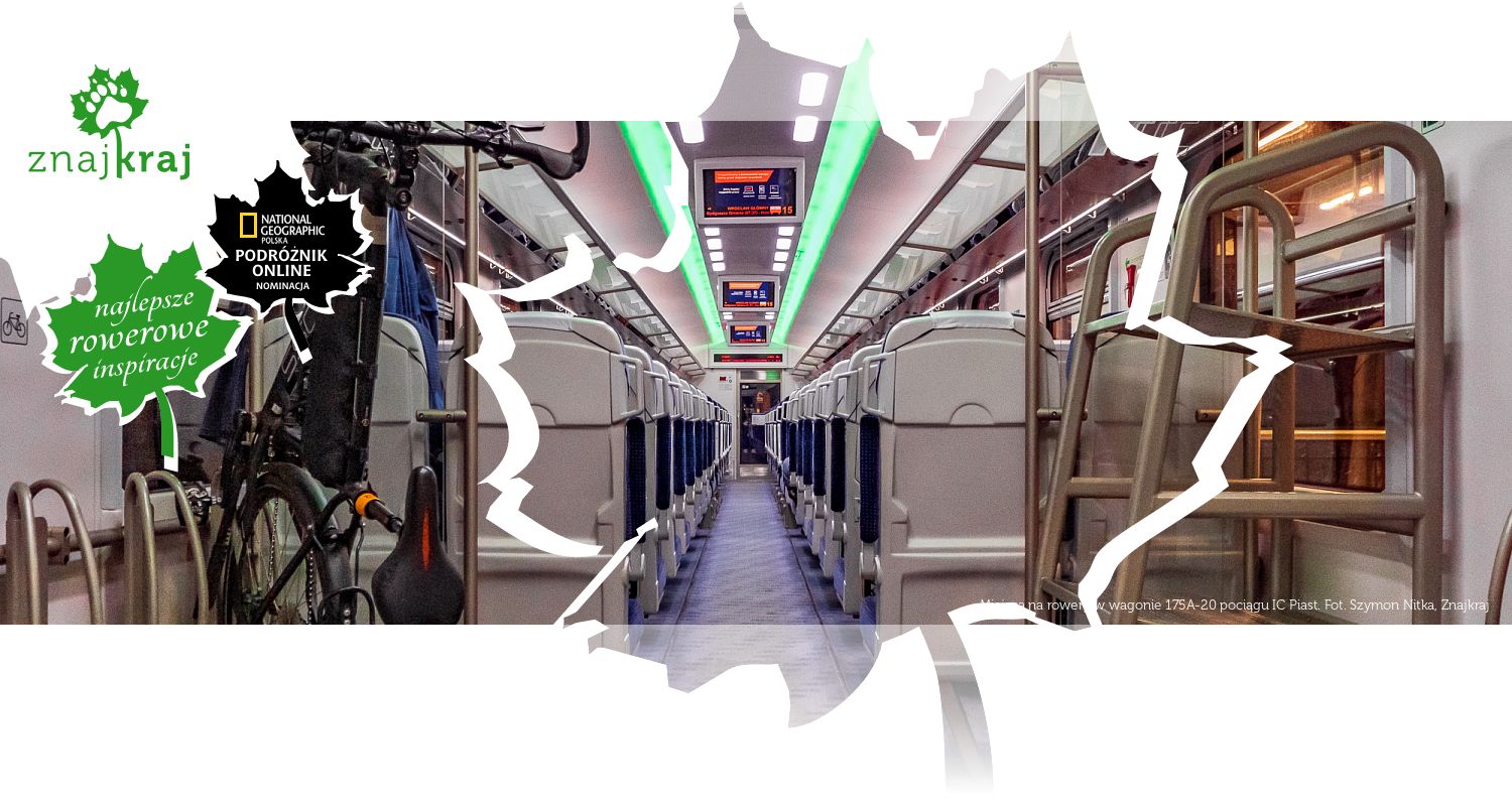 Miejsca na rowery w wagonie 175A-20 pociągu IC Piast