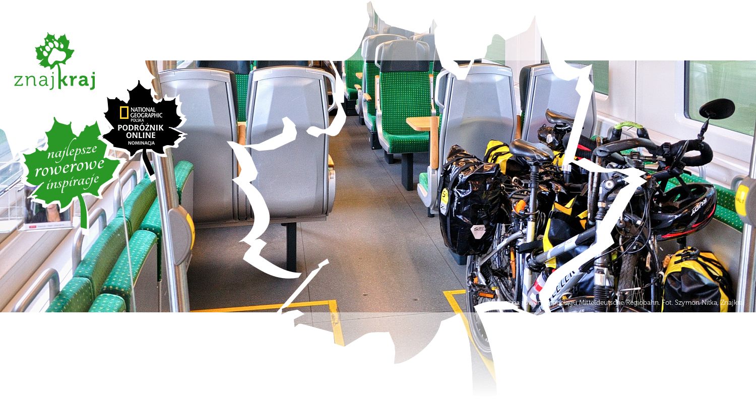 Miejsce na rowery w pociągu Mitteldeutsche Regiobahn