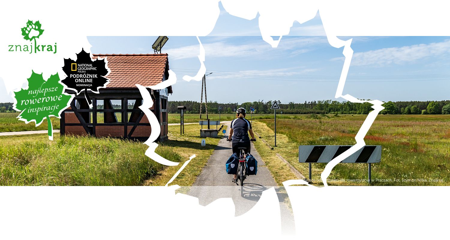 Miejsce odpoczynku dla rowerzystów w Praczach
