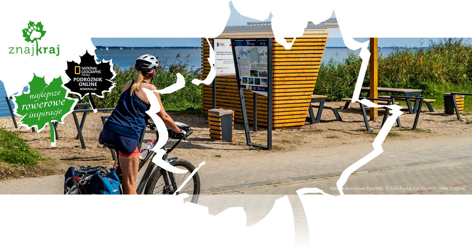 Miejsce postojowe EuroVelo 10 koło Pucka