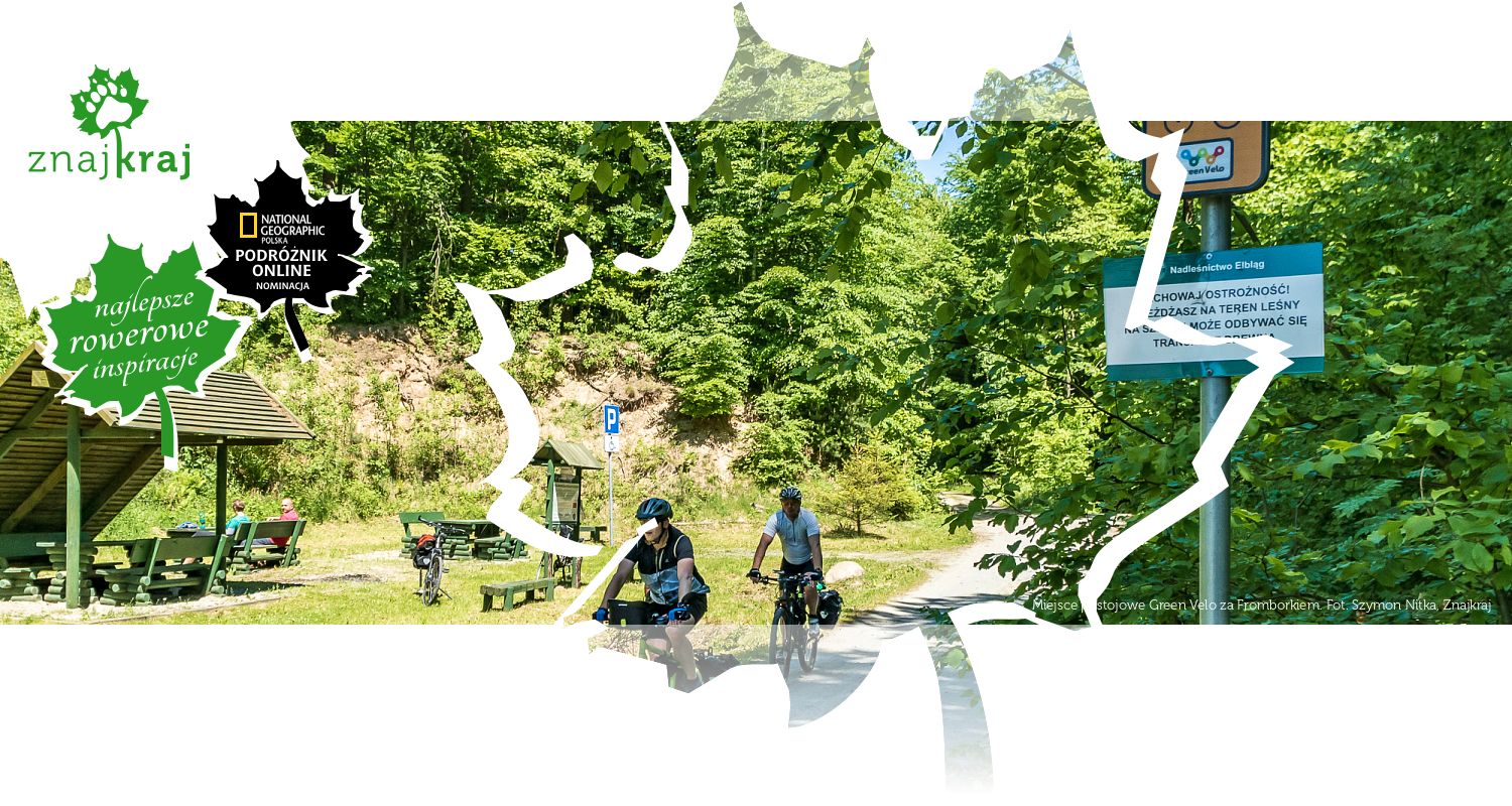 Miejsce postojowe Green Velo za Fromborkiem