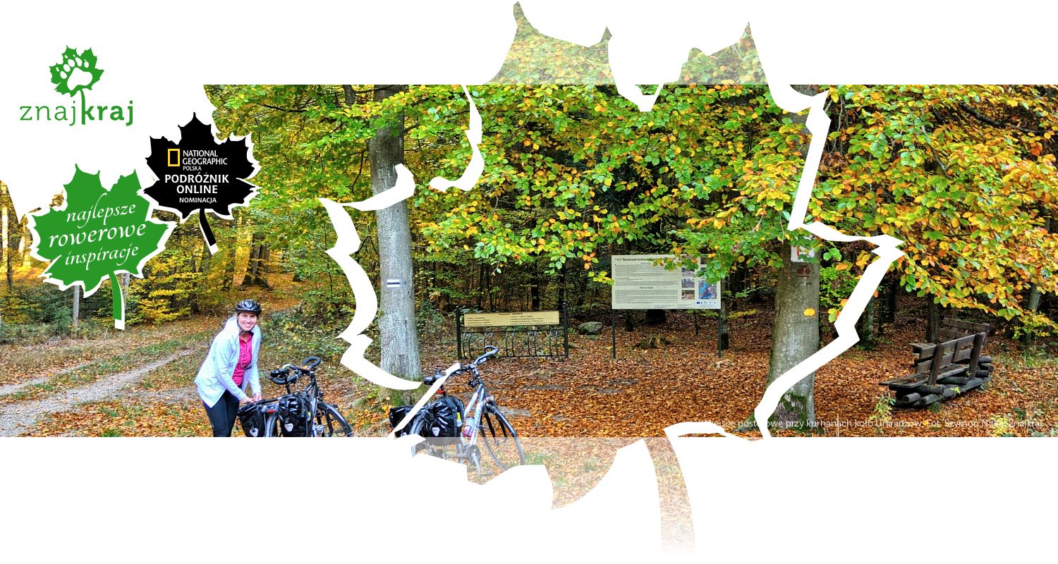 Miejsce postojowe przy kurhanach koło Uniradzów