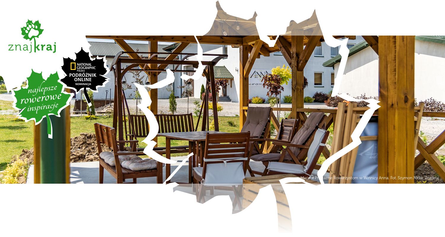 Miejsce Przyjazne Rowerzystom w Winnicy Anna