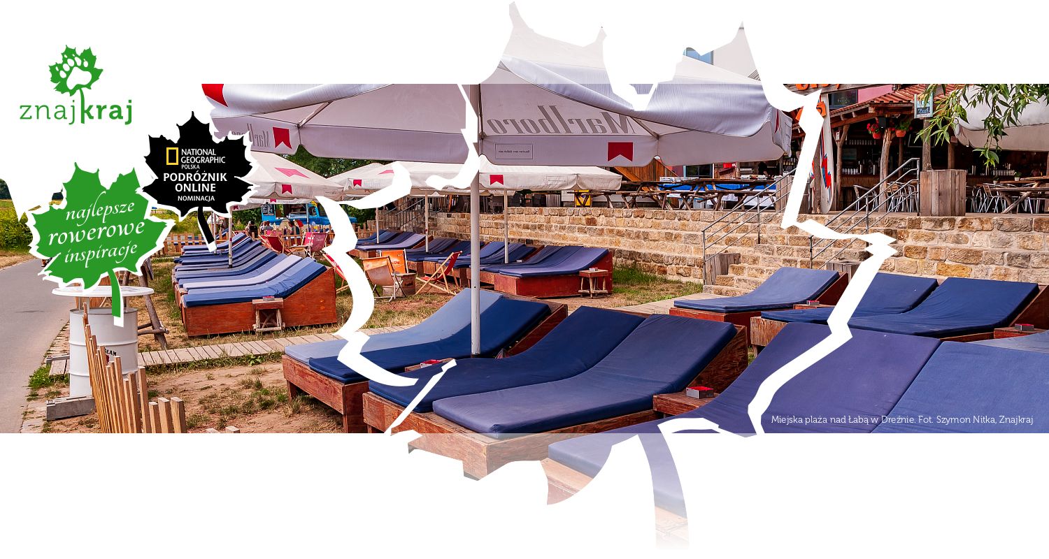  Miejska plaża nad Łabą w Dreźnie