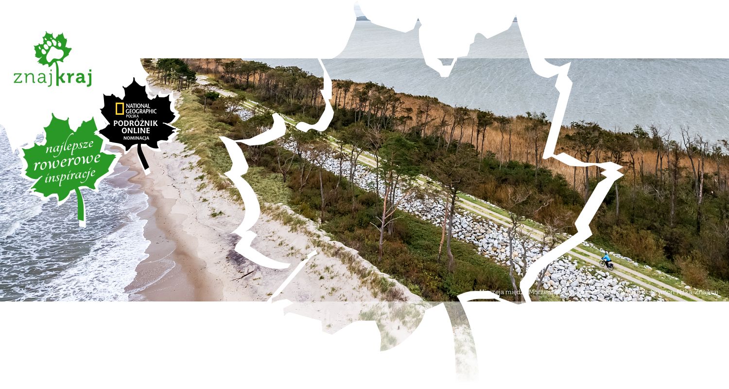 Mierzeja między Morzem Bałtyckim i jeziorem Kopań