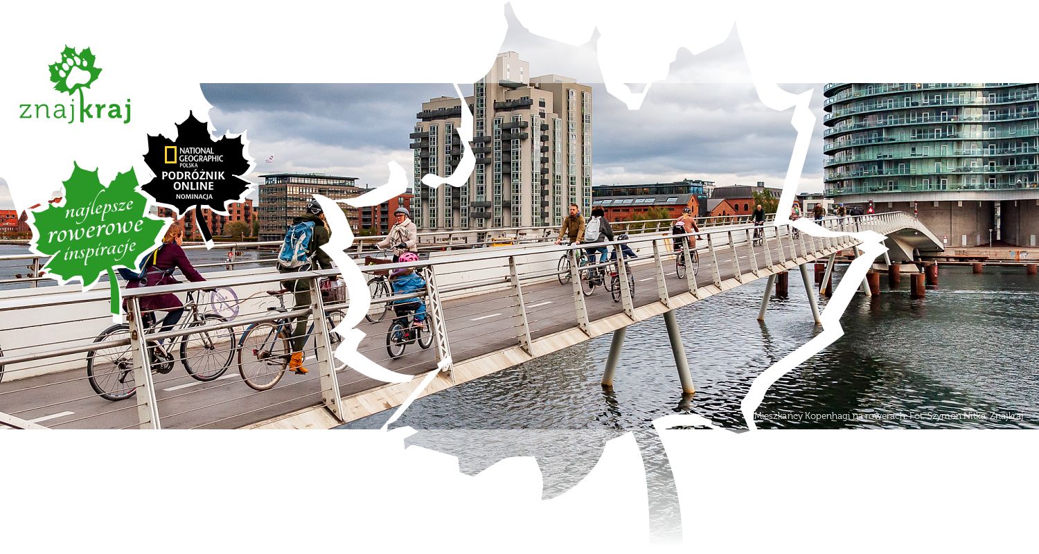 Mieszkańcy Kopenhagi na rowerach