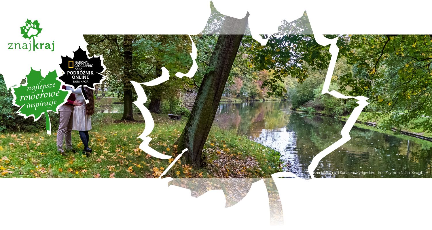 Miłosna scena nad Kanałem Bydgoskim