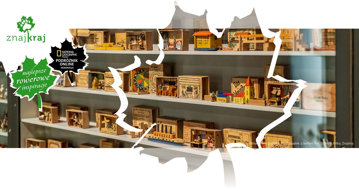 Miniaturki w pudełkach od zapałek z Seiffen