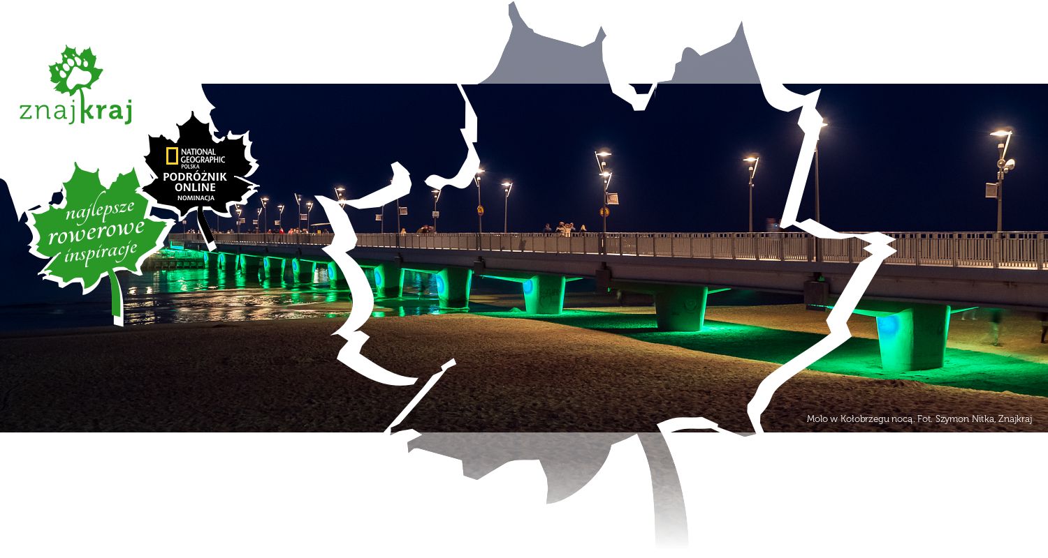 Molo w Kołobrzegu nocą