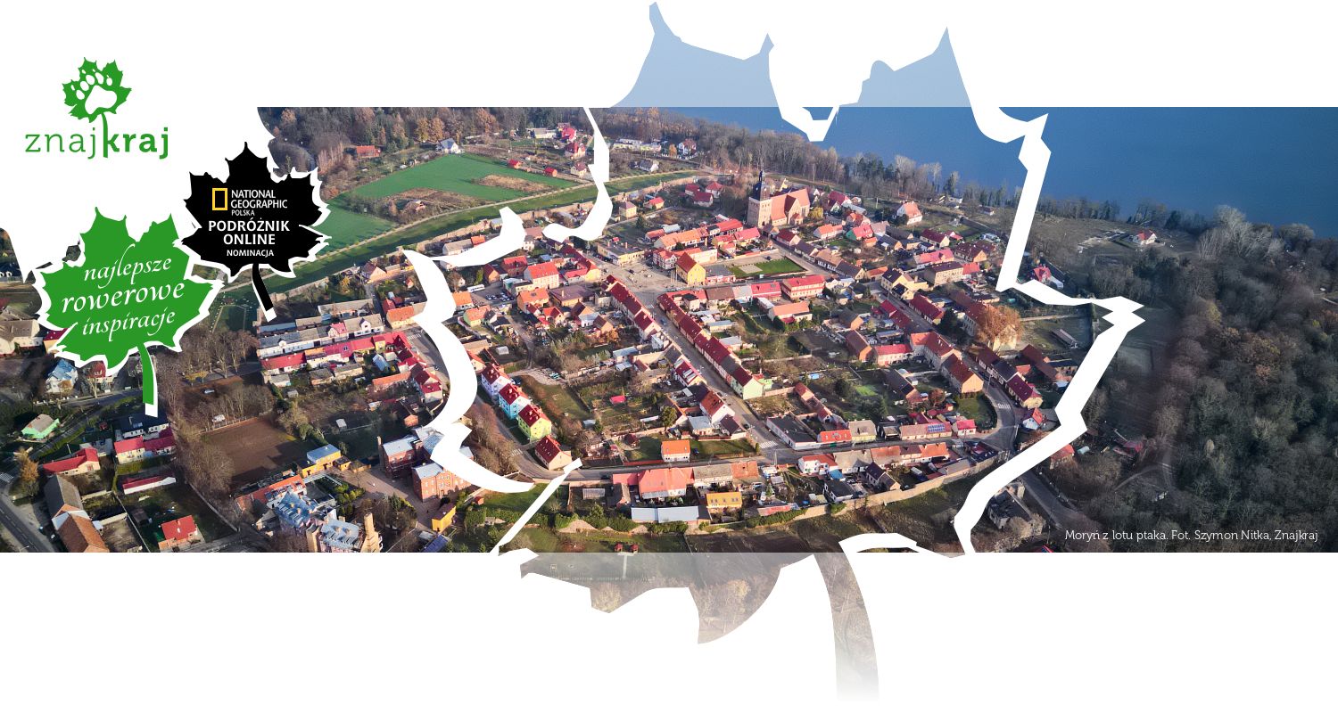 Moryń z lotu ptaka