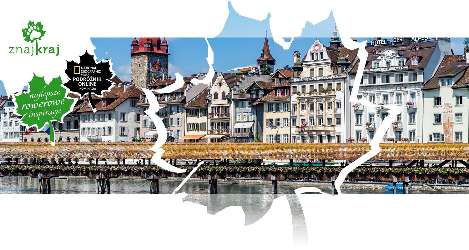 Most Kapliczny nad rzeką Reuss w Lucernie