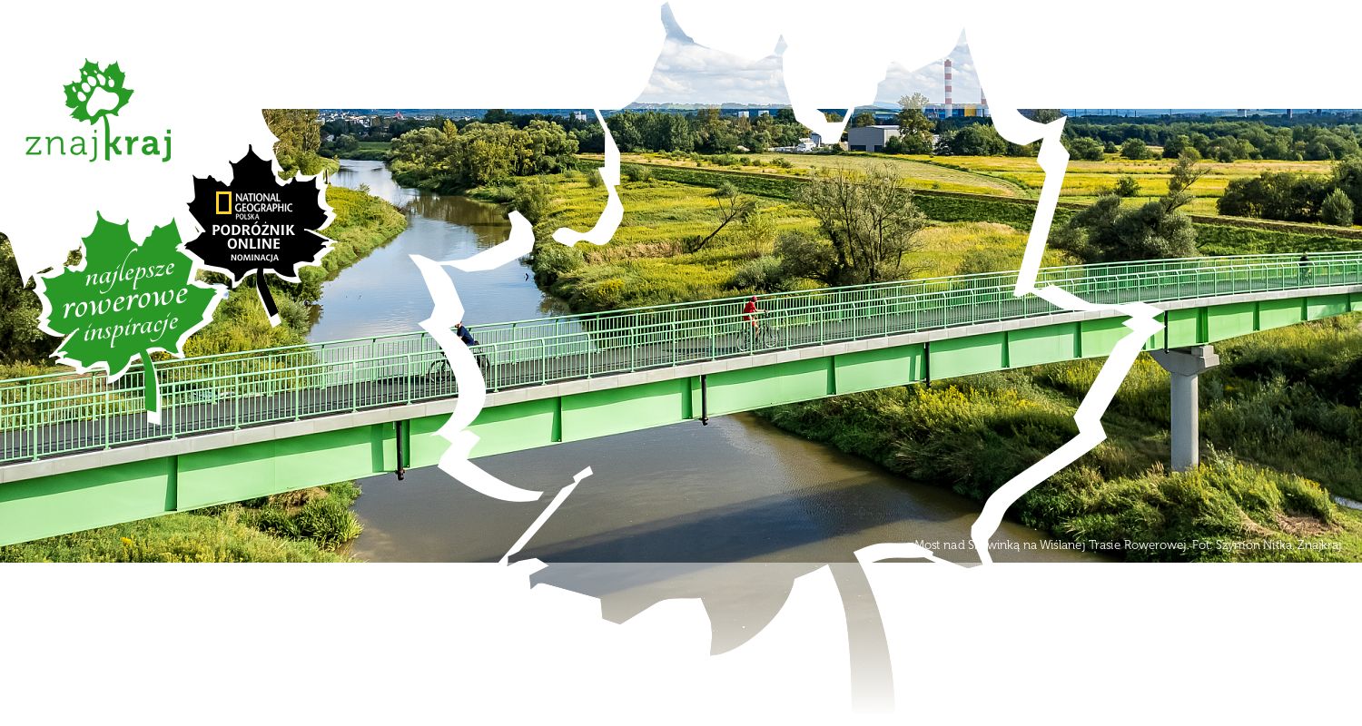 Most nad Skawinką na Wiślanej Trasie Rowerowej