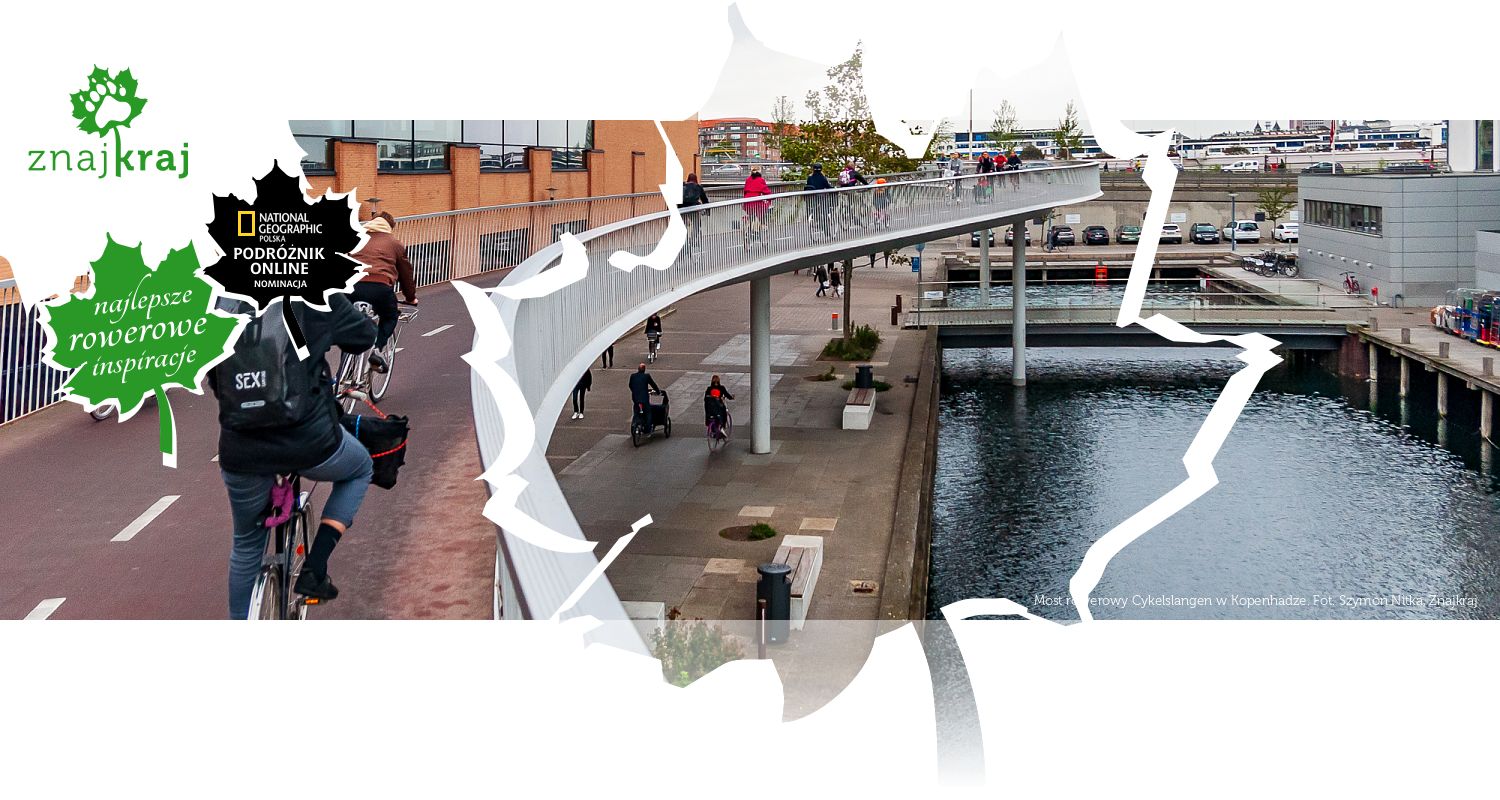 Most rowerowy Cykelslangen w Kopenhadze