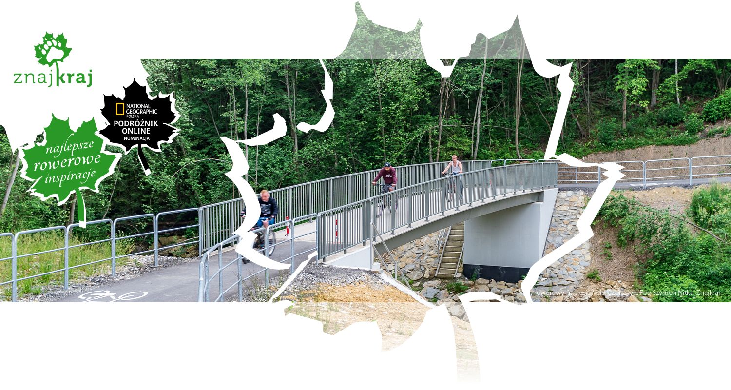 Most rowerowy na trasie Velo Czorsztyn