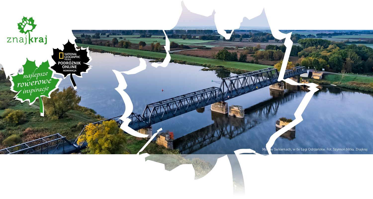 Most w Siekierkach, w tle Łęgi Odrzańskie
