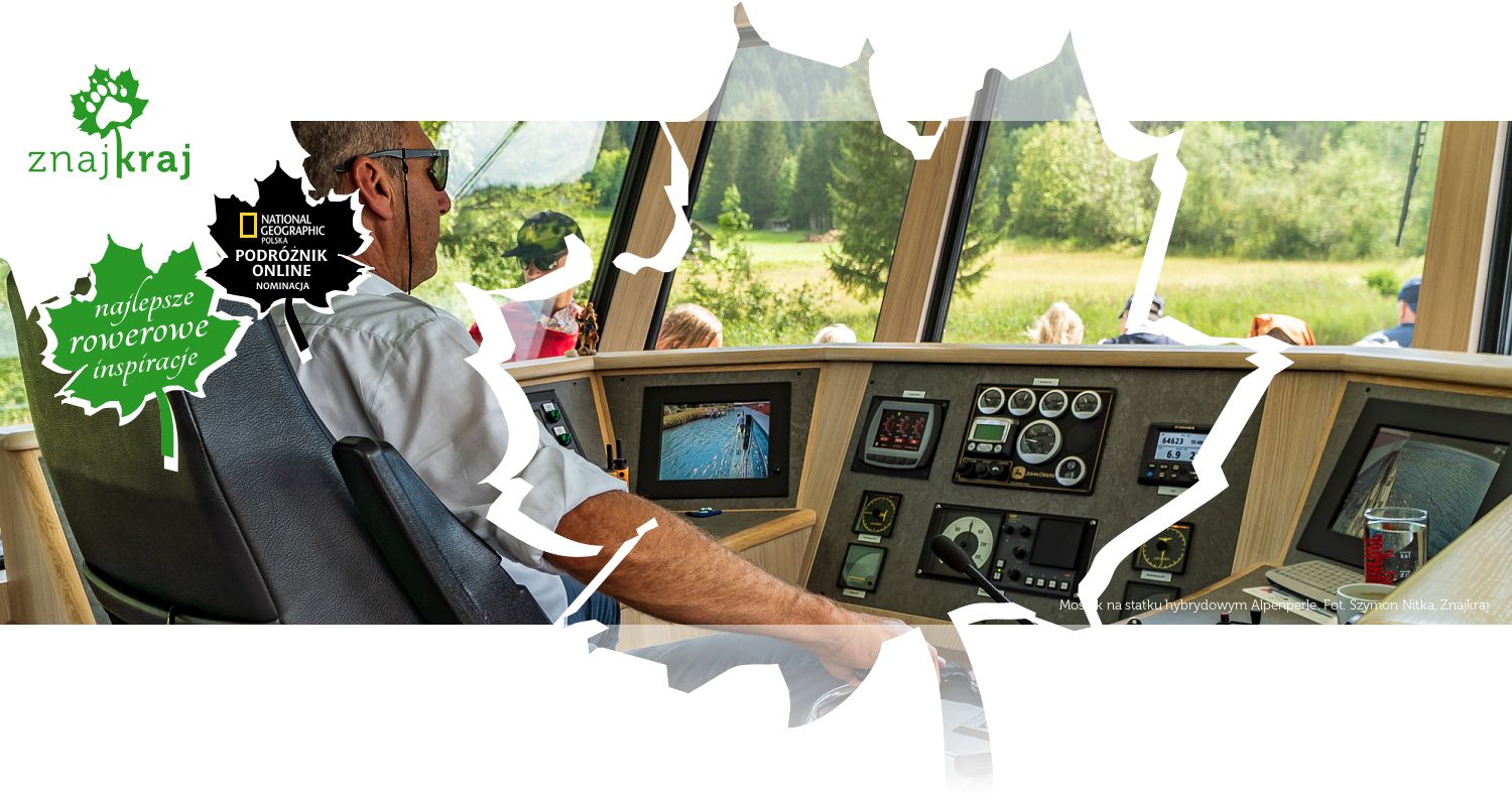 Mostek na statku hybrydowym Alpenperle