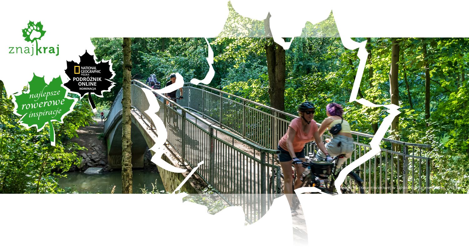 Mostek na trasie rowerowej w Lipsku