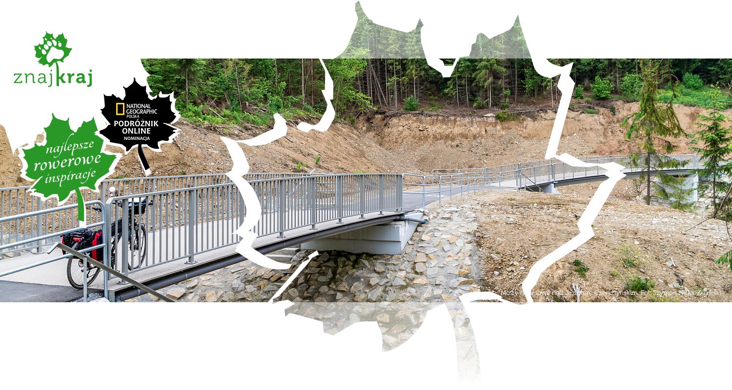 Mosty rowerowe nad Jeziorem Czorsztyńskim
