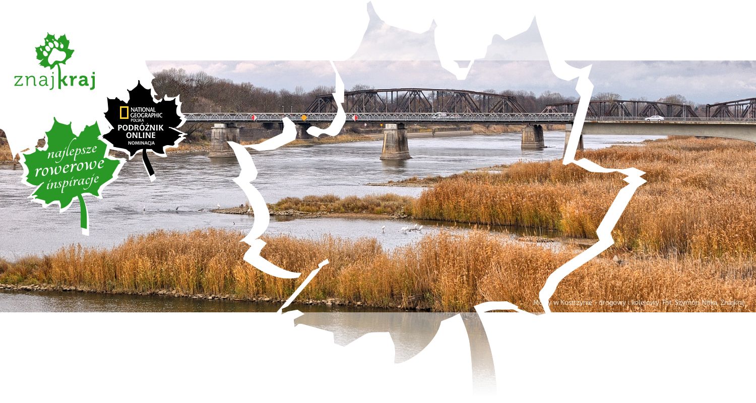Mosty w Kostrzynie - drogowy i kolejowy