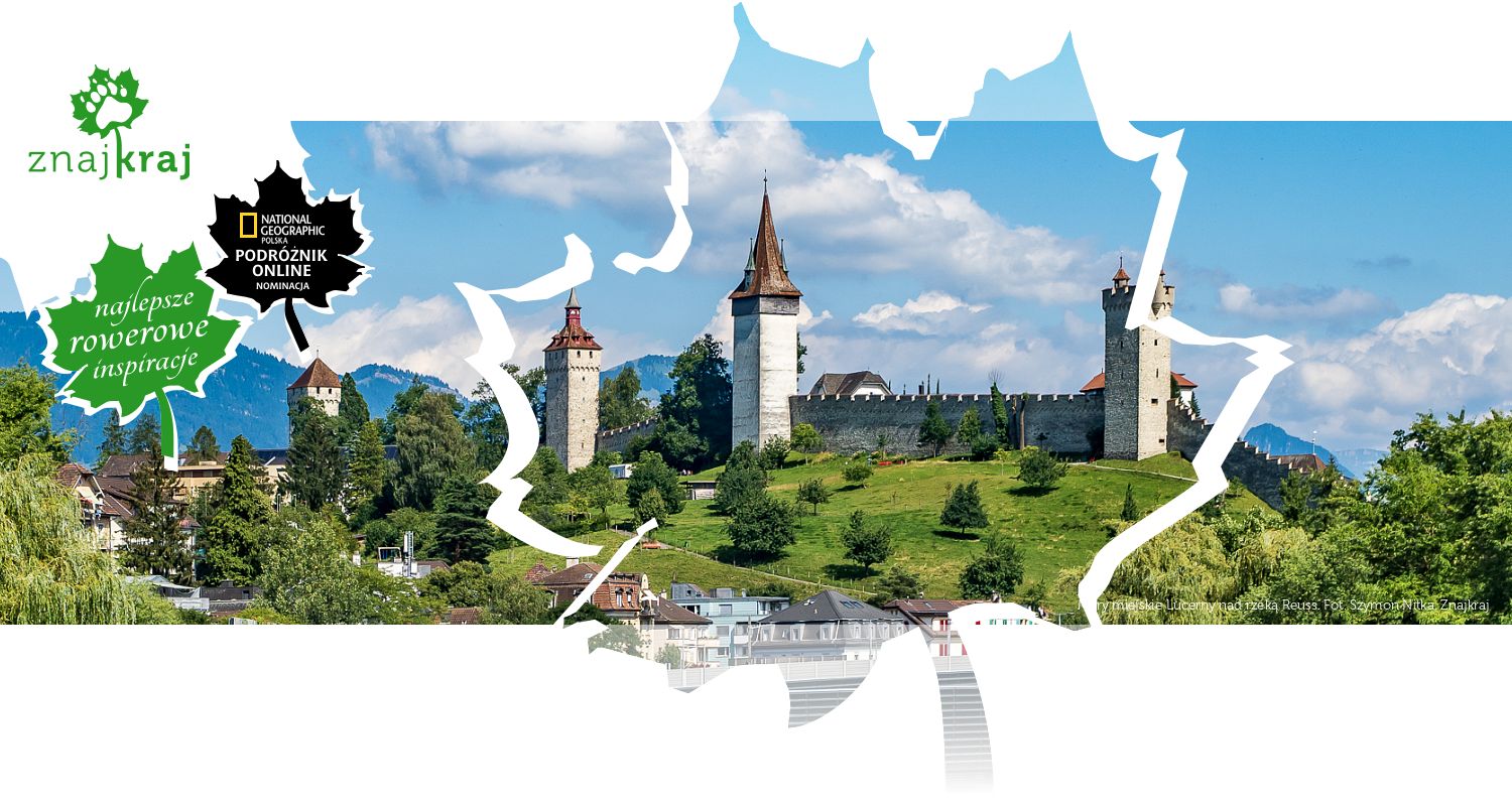 Mury miejskie Lucerny nad rzeką Reuss