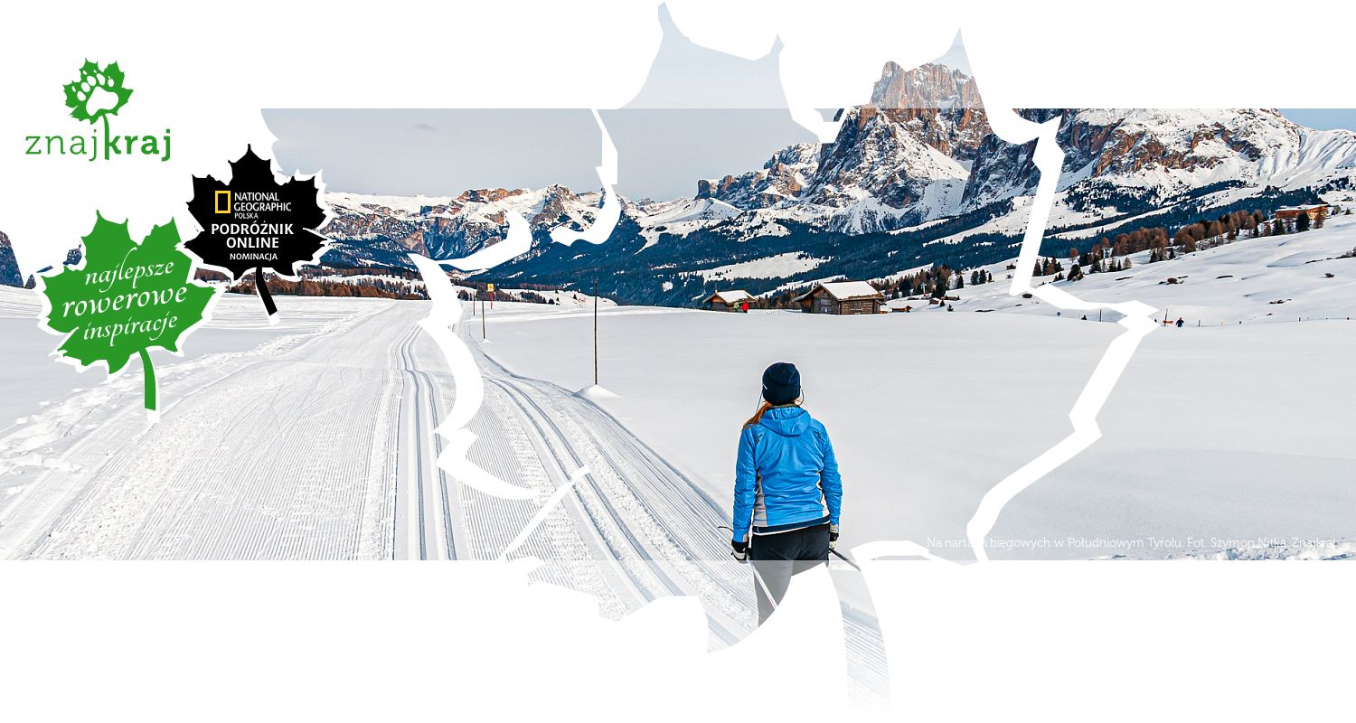 Na nartach biegowych w Południowym Tyrolu