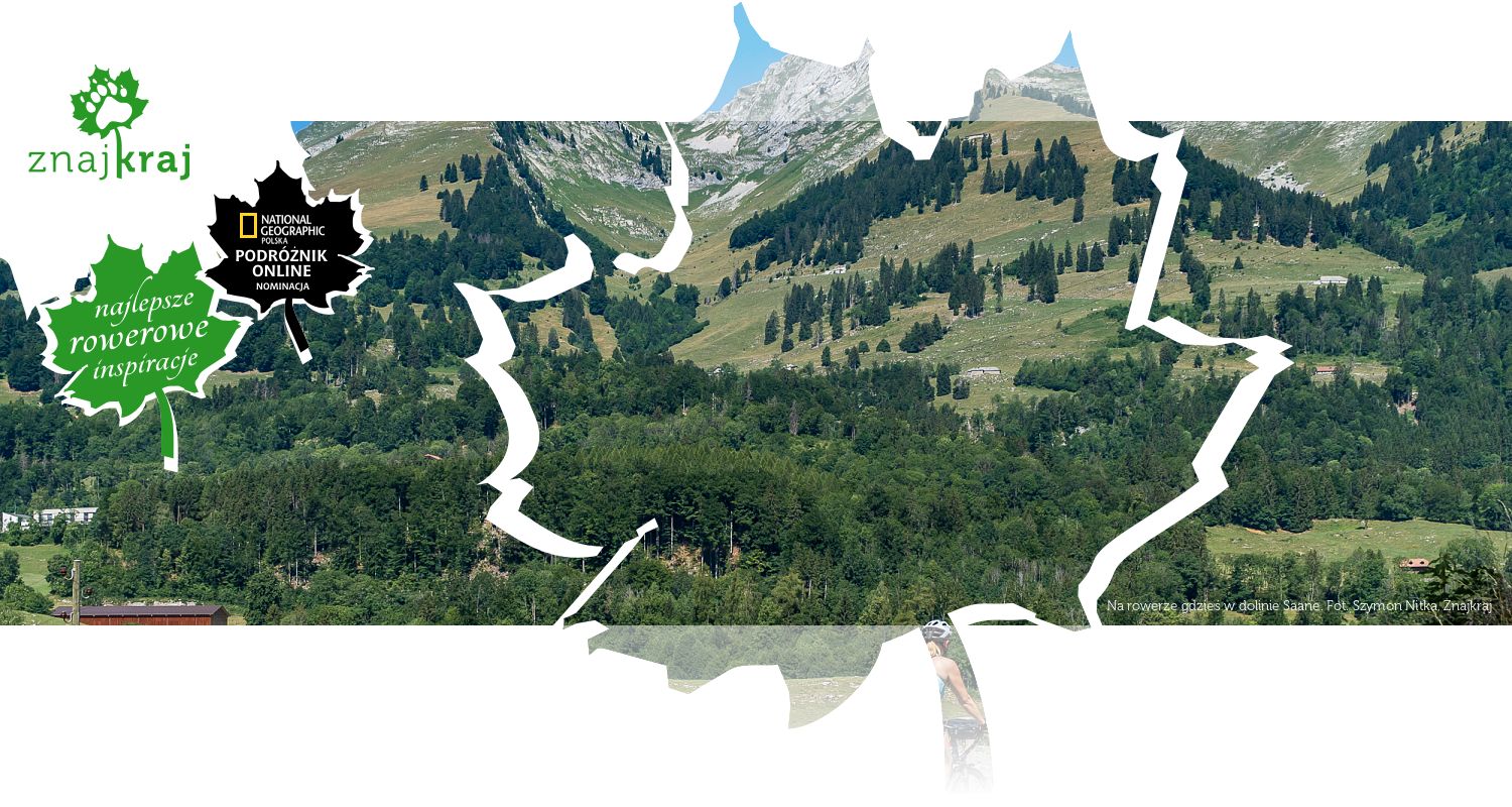 Na rowerze gdzieś w dolinie Saane