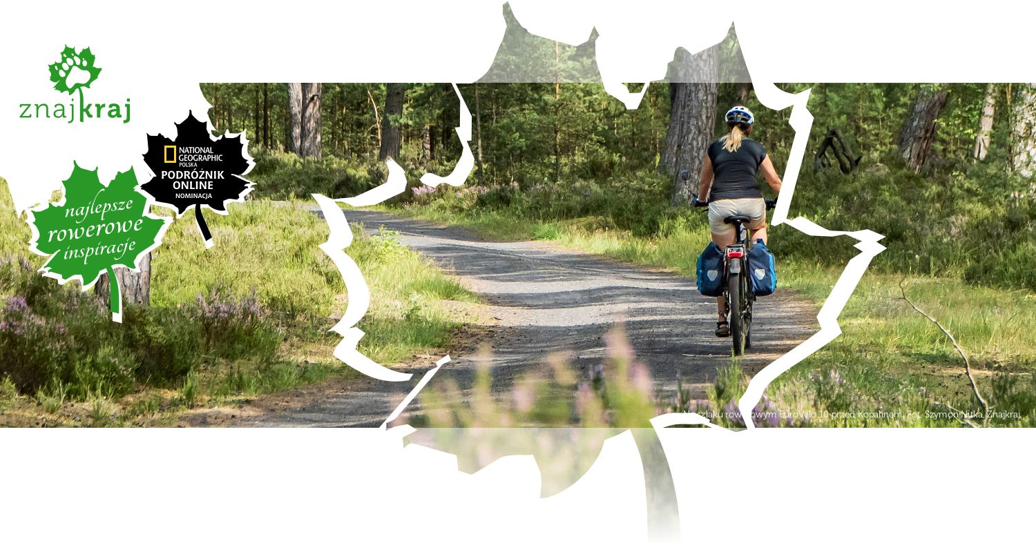 Na szlaku rowerowym EuroVelo 10 przed Kopalinem