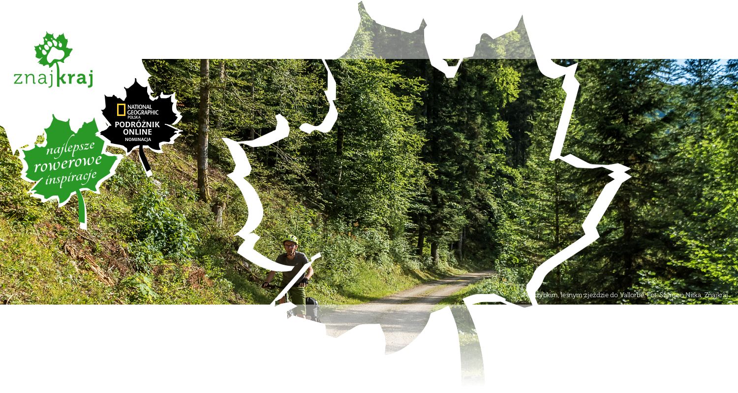 Na szybkim, leśnym zjeździe do Vallorbe