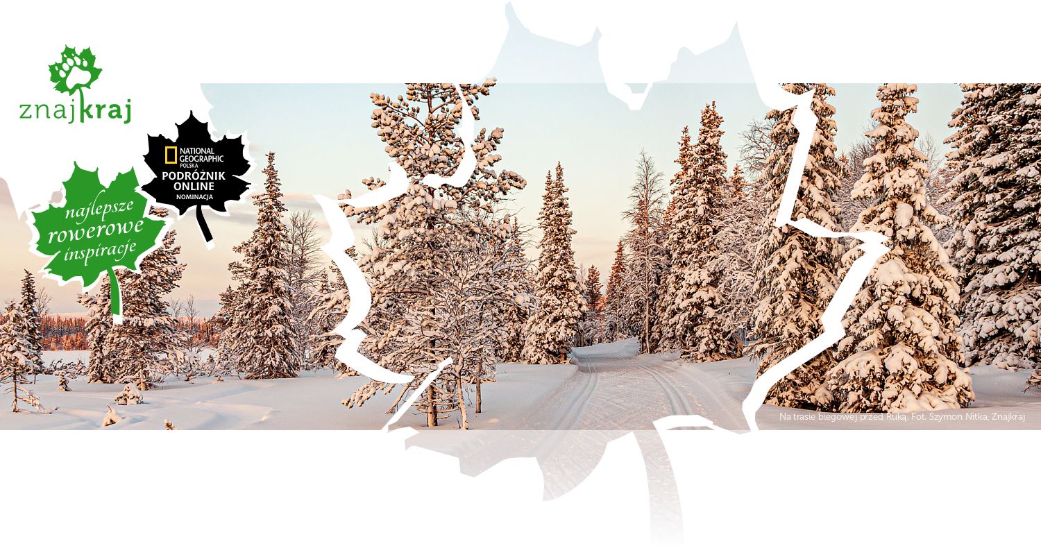 Na trasie biegowej przed Ruką