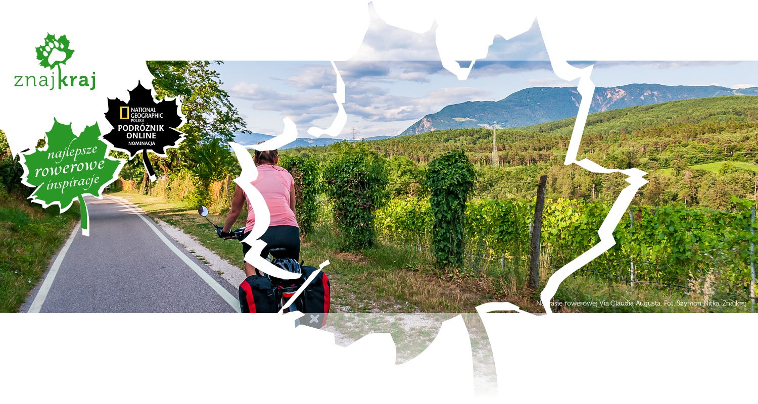 Na trasie rowerowej Via Claudia Augusta