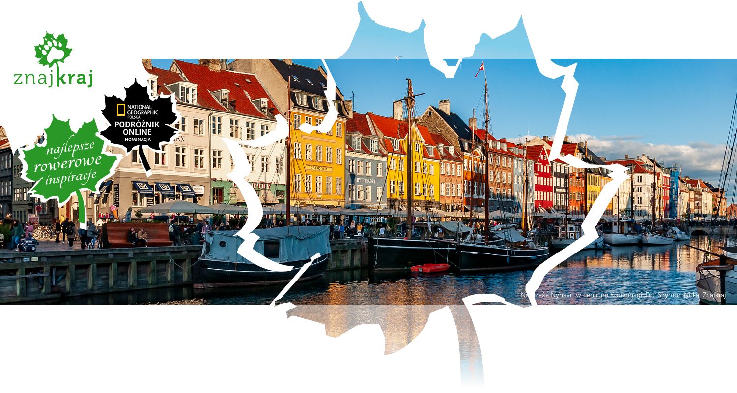 Nabrzeże Nyhavn w centrum Kopenhagi