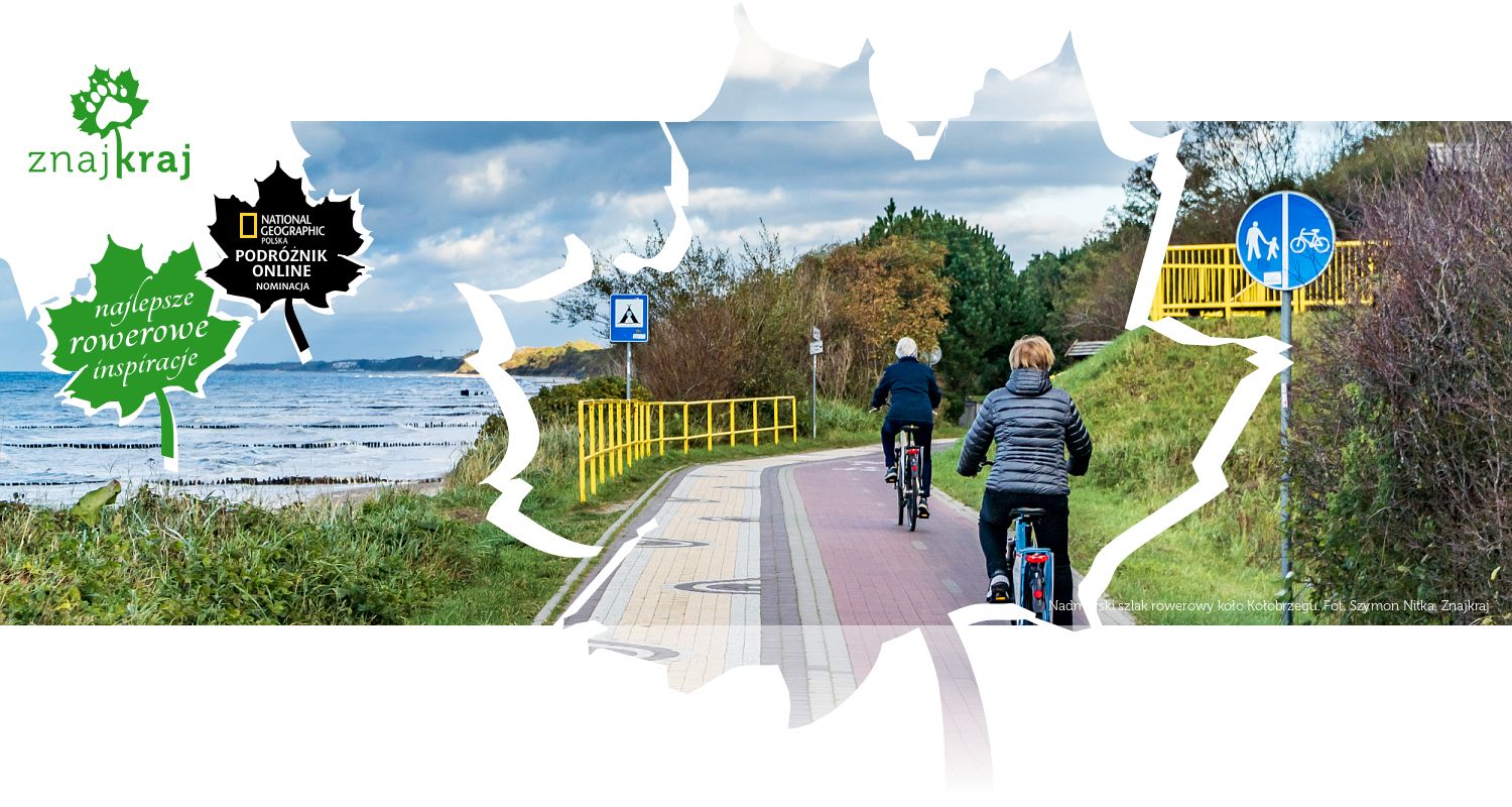 Nadmorski szlak rowerowy koło Kołobrzegu