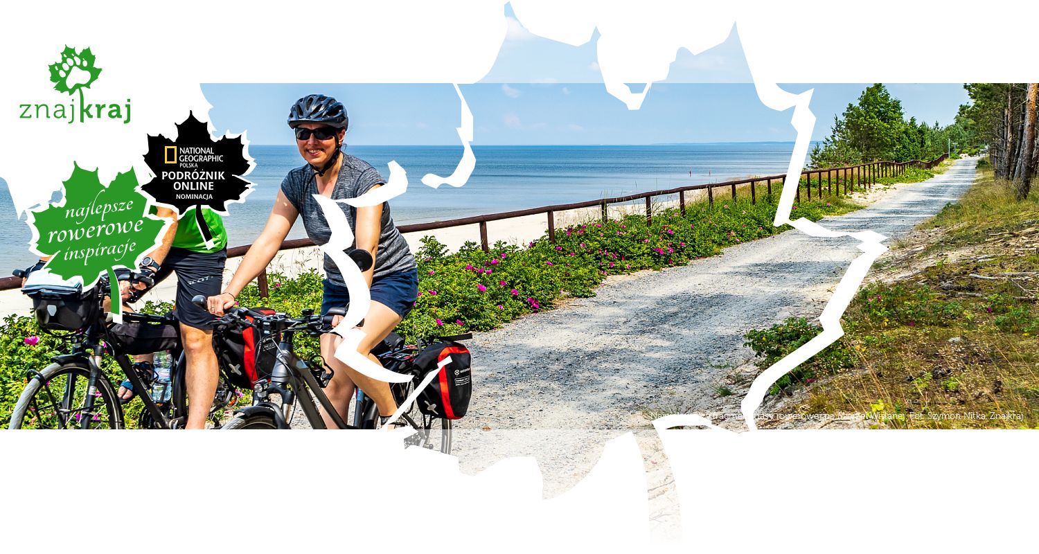 Najpiękniejszy fragment trasy rowerowej po Mierzei Wiślanej