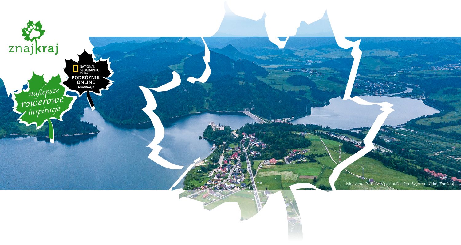 Niedzica i Pieniny z lotu ptaka