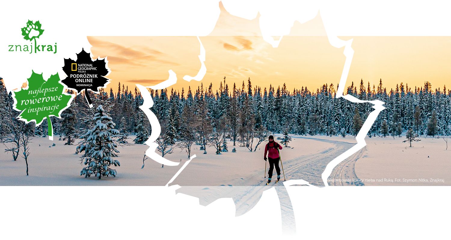 Niesamowite kolory nieba nad Ruką