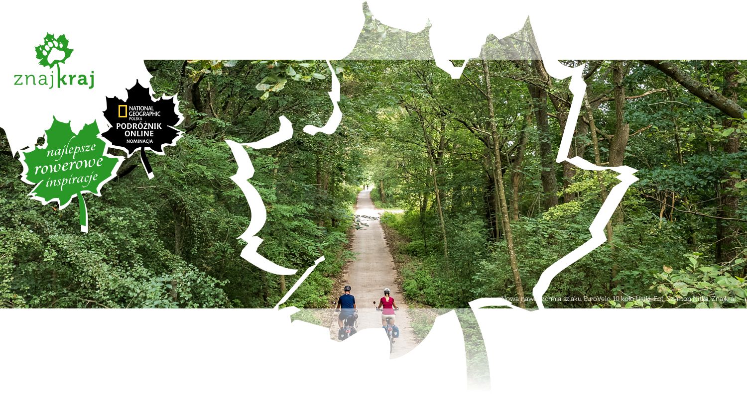 Nowa nawierzchnia szlaku EuroVelo 10 koło Ustki