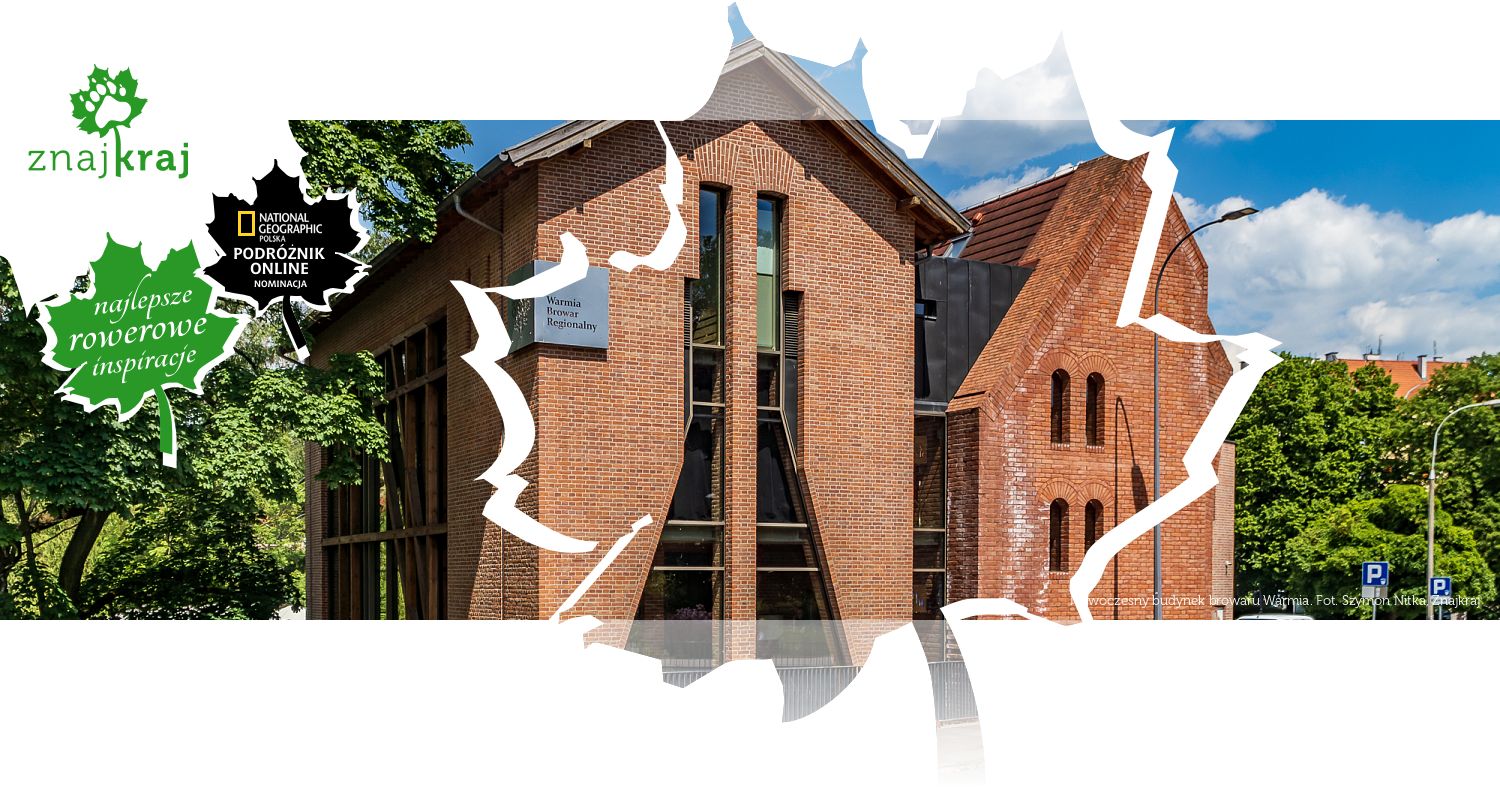 Nowoczesny budynek browaru Warmia