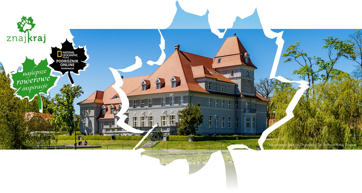 Odbudowany pałac w Chynowiu