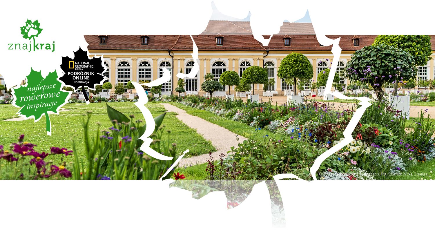 Ogród przed oranżerią w Ansbach