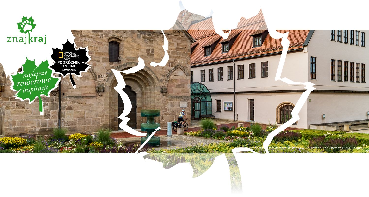 Ogród przed refektarzem klasztoru w Heilsbronn