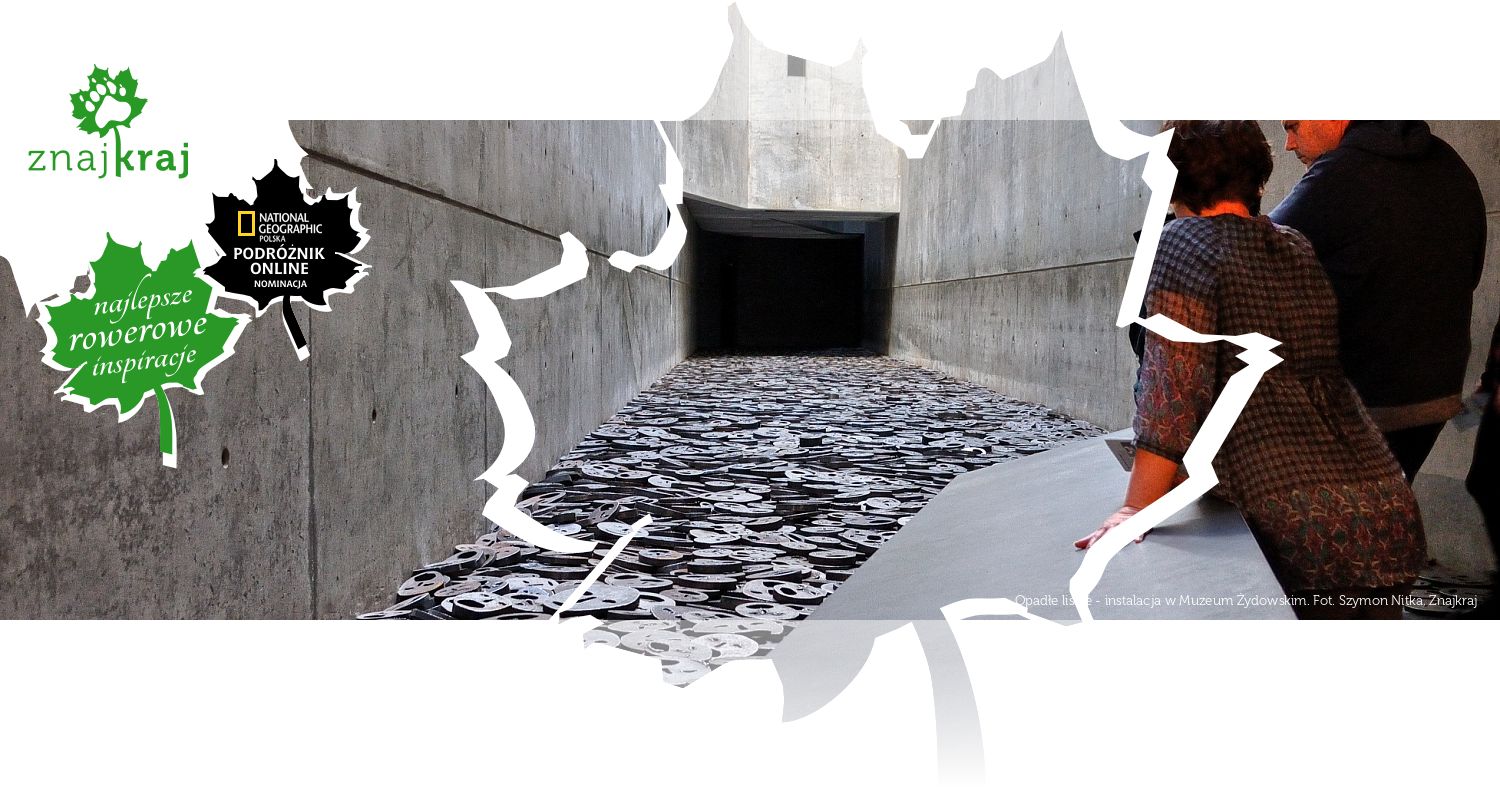 Opadłe liście - instalacja w Muzeum Żydowskim