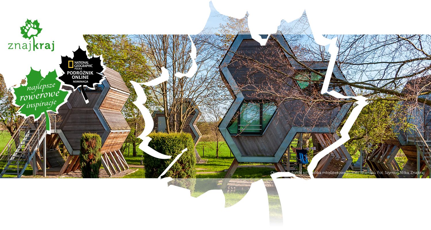 Oryginalne domki schroniska młodzieżowego koło Wismaru