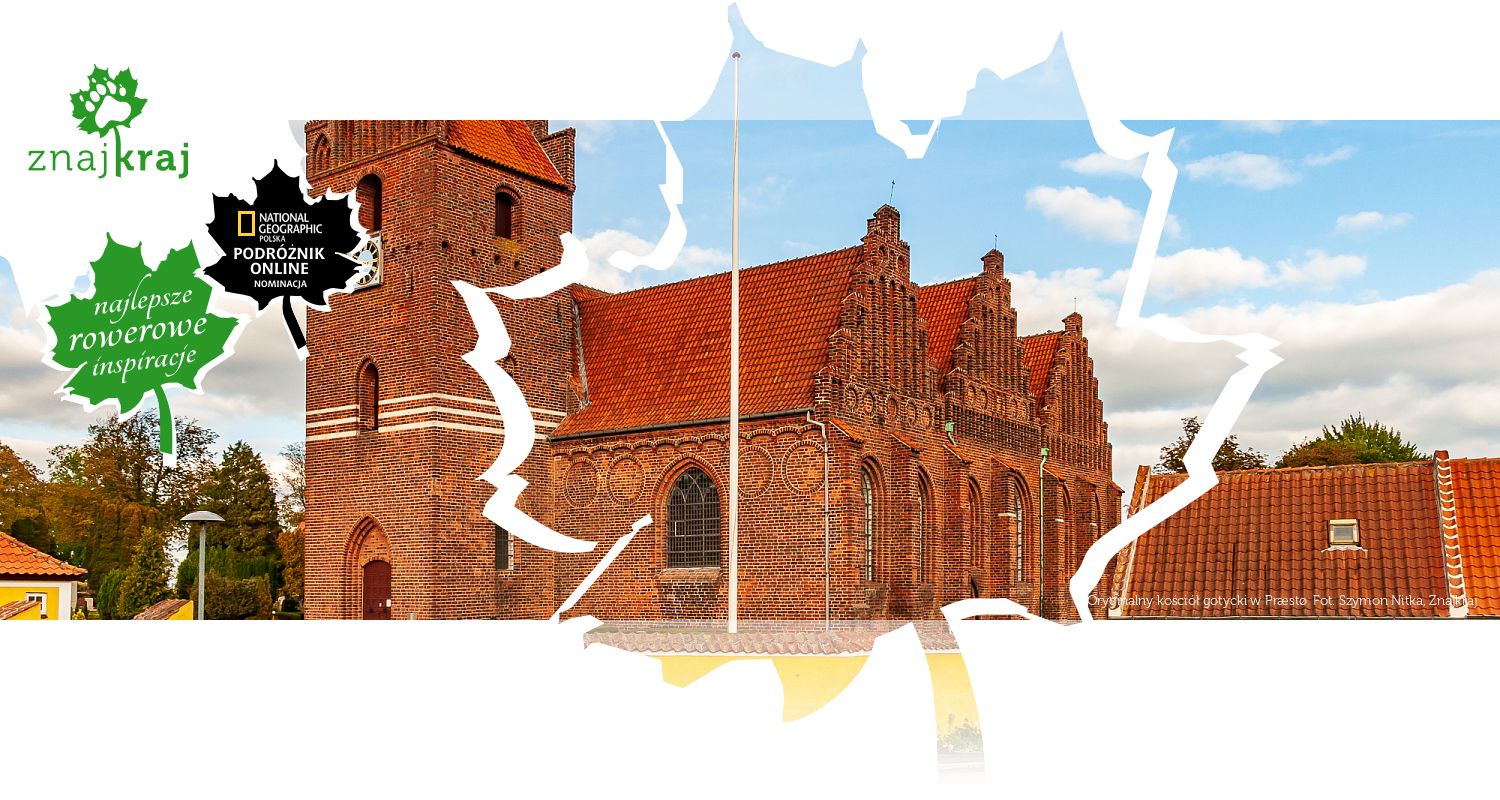 Oryginalny kościół gotycki w Præstø