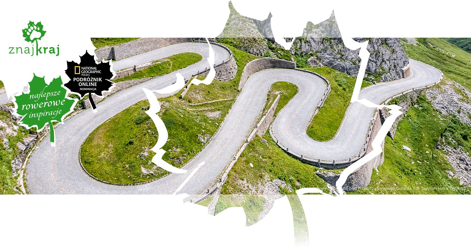 Ostre zakręty na Tremoli pod Przełęczą Świętego Gotarda