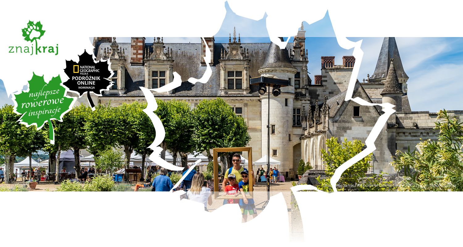 Otoczenie zamku Amboise w Dolinie Loary